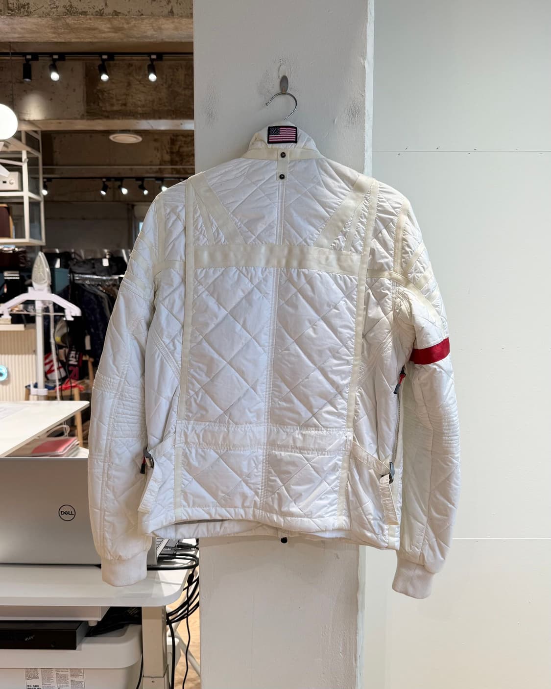 랄프 로렌 rlx 화이트 퀼팅 자켓  상품이미지7