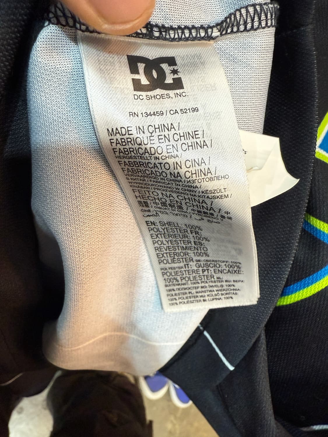 DC Shoes 레이싱 져지 블랙 상품이미지5