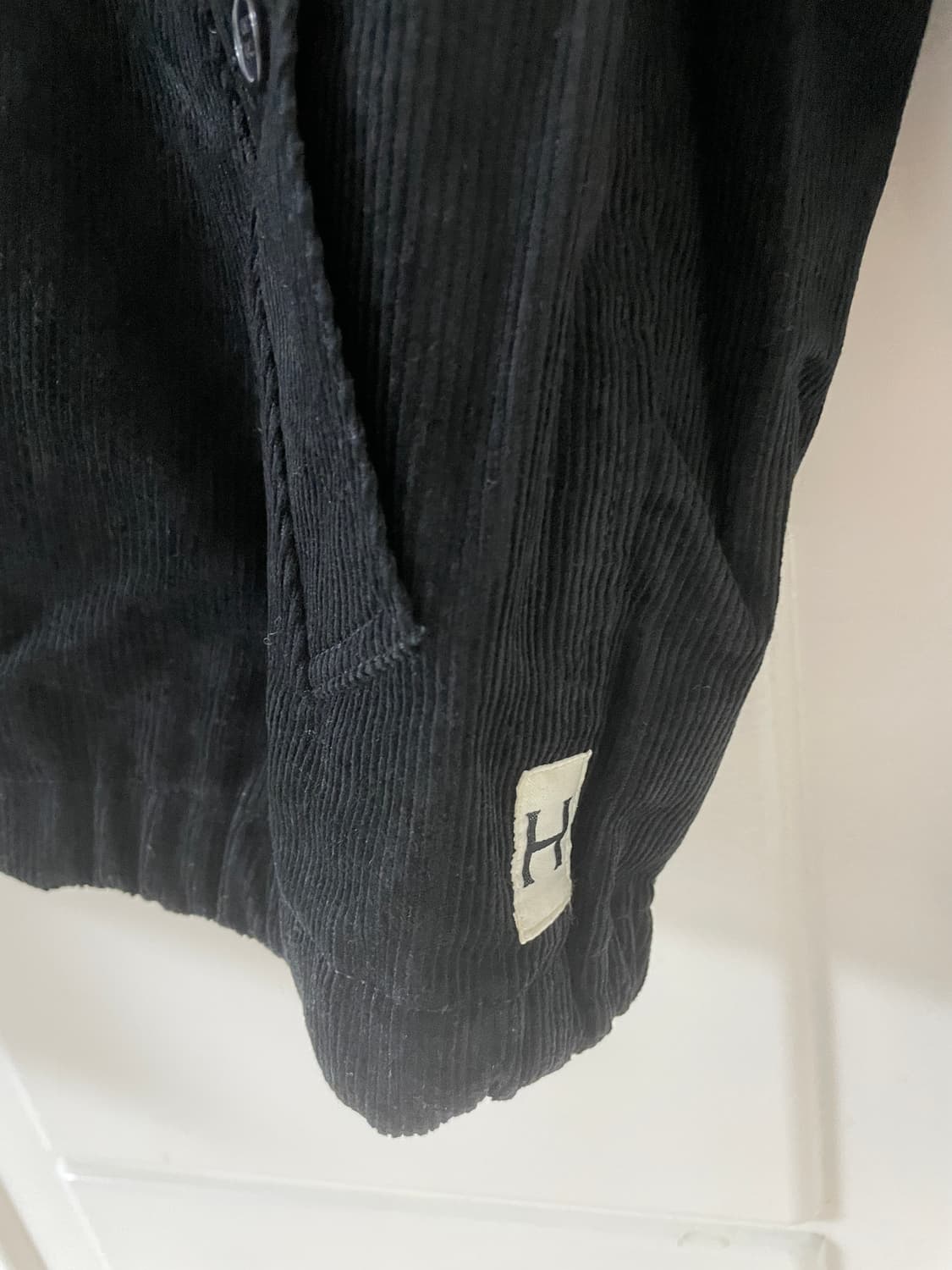 헤리티지플로스 코듀로이 블랙 s 사이즈 상품이미지4