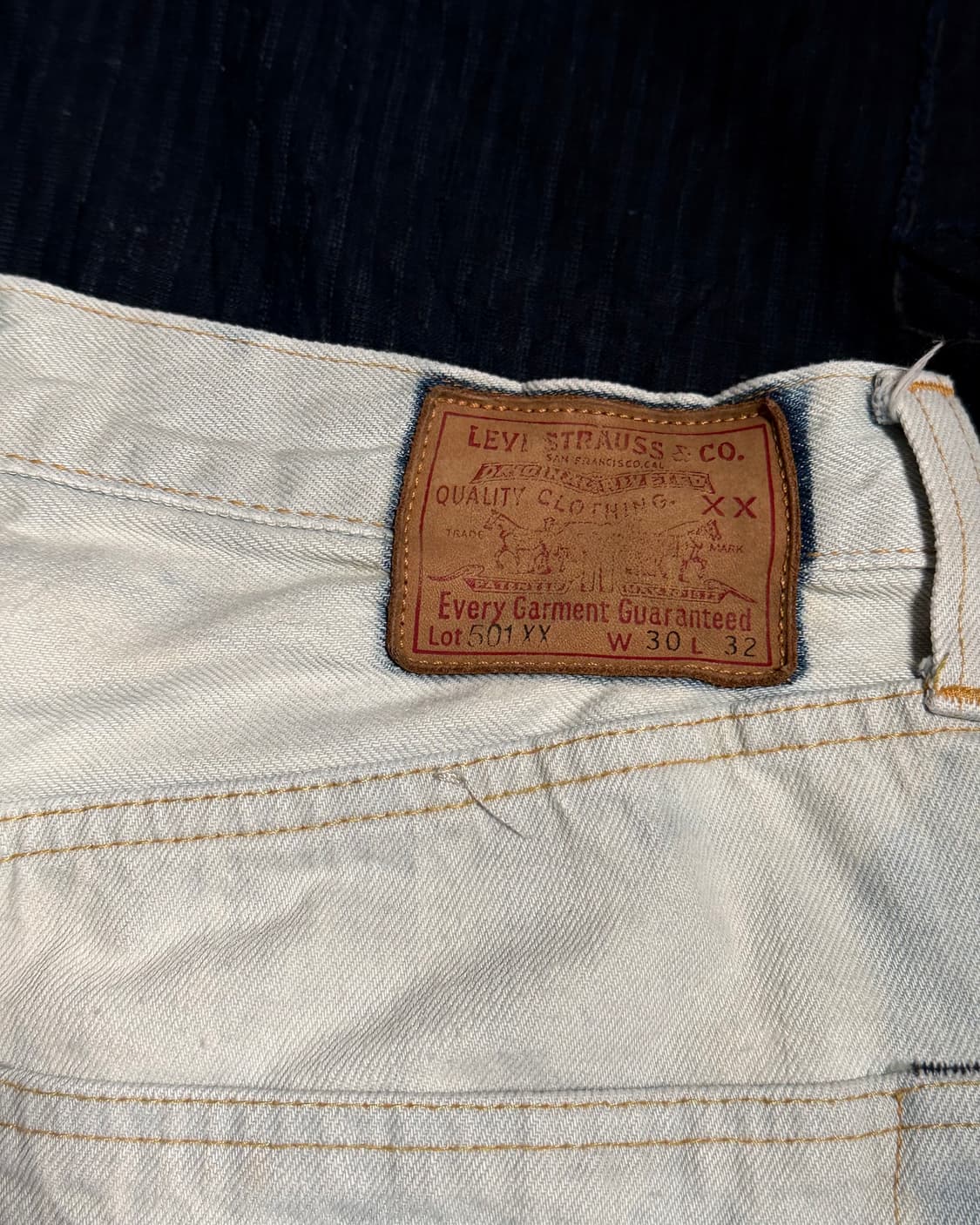 LVC 1947 501-0132 슬림 스트레이트핏 데님 팬츠 30 상품이미지7