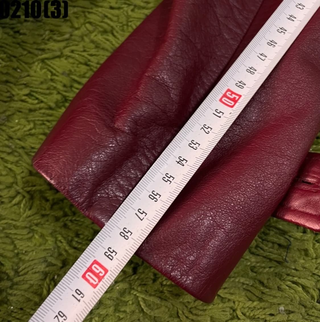 미치코 런던 가죽 코트 상품이미지10