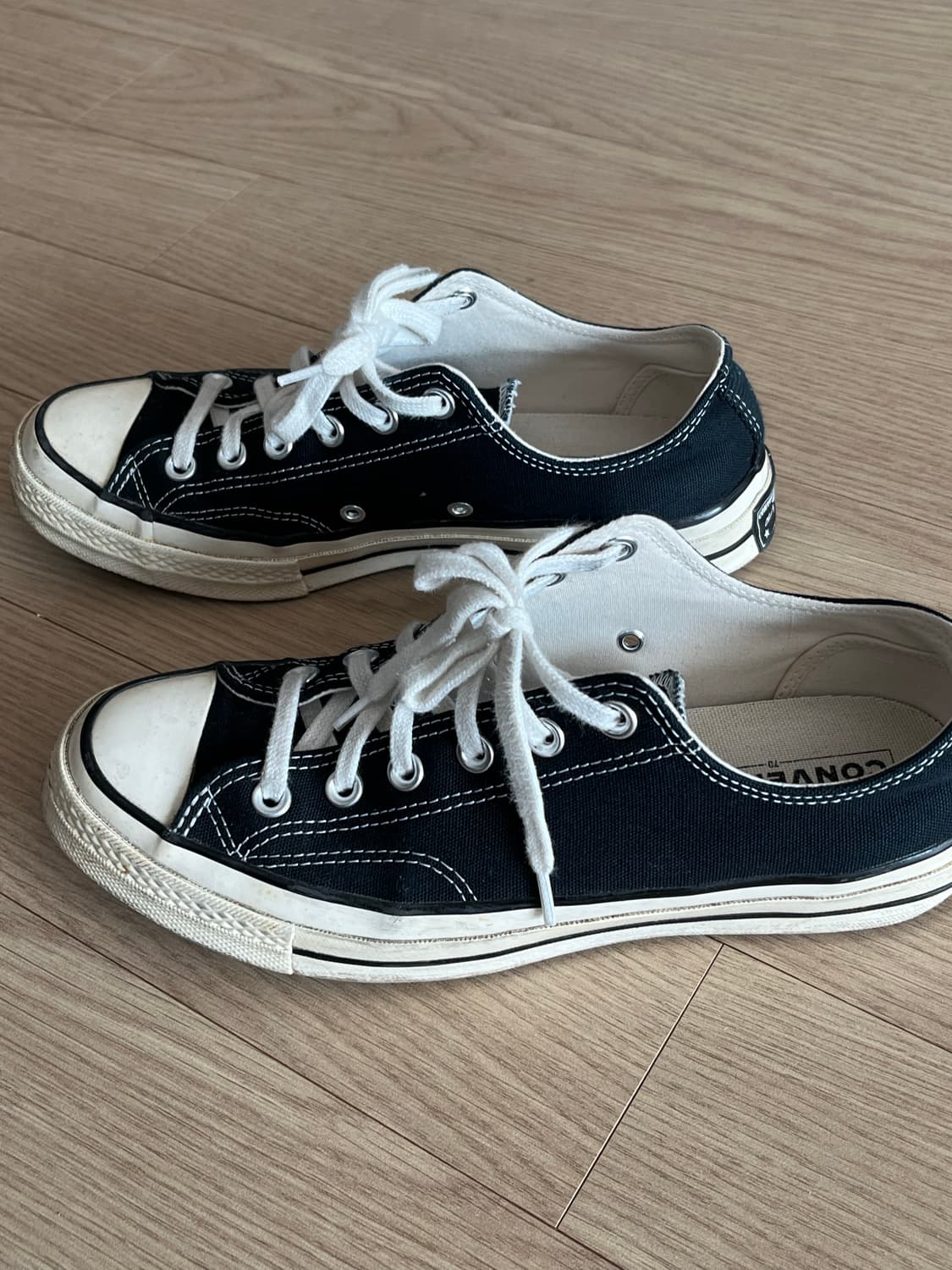 컨버스 척70 로우 블랙 260  상품이미지2