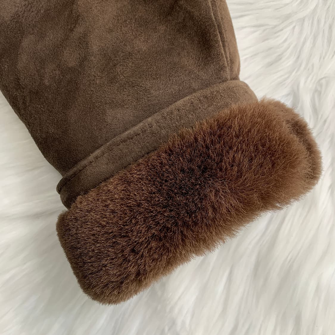 일본 빈티지 BERGE 양가죽 무스탕 코트 1711 상품이미지5