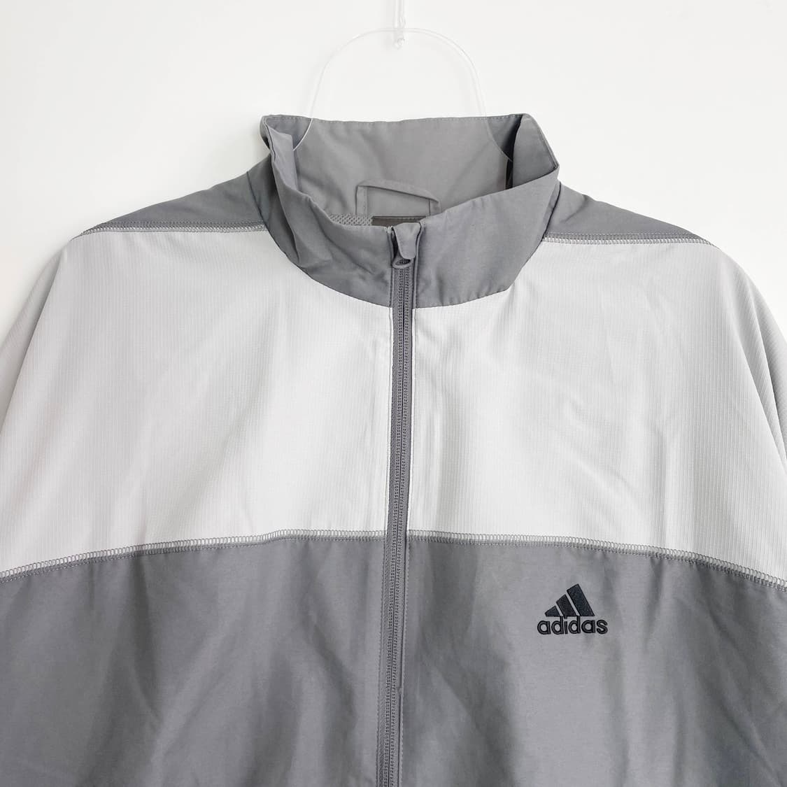 B1 아디다스 레트로 컬러블록 우븐 바람막이 자켓 105사이즈 상품이미지2