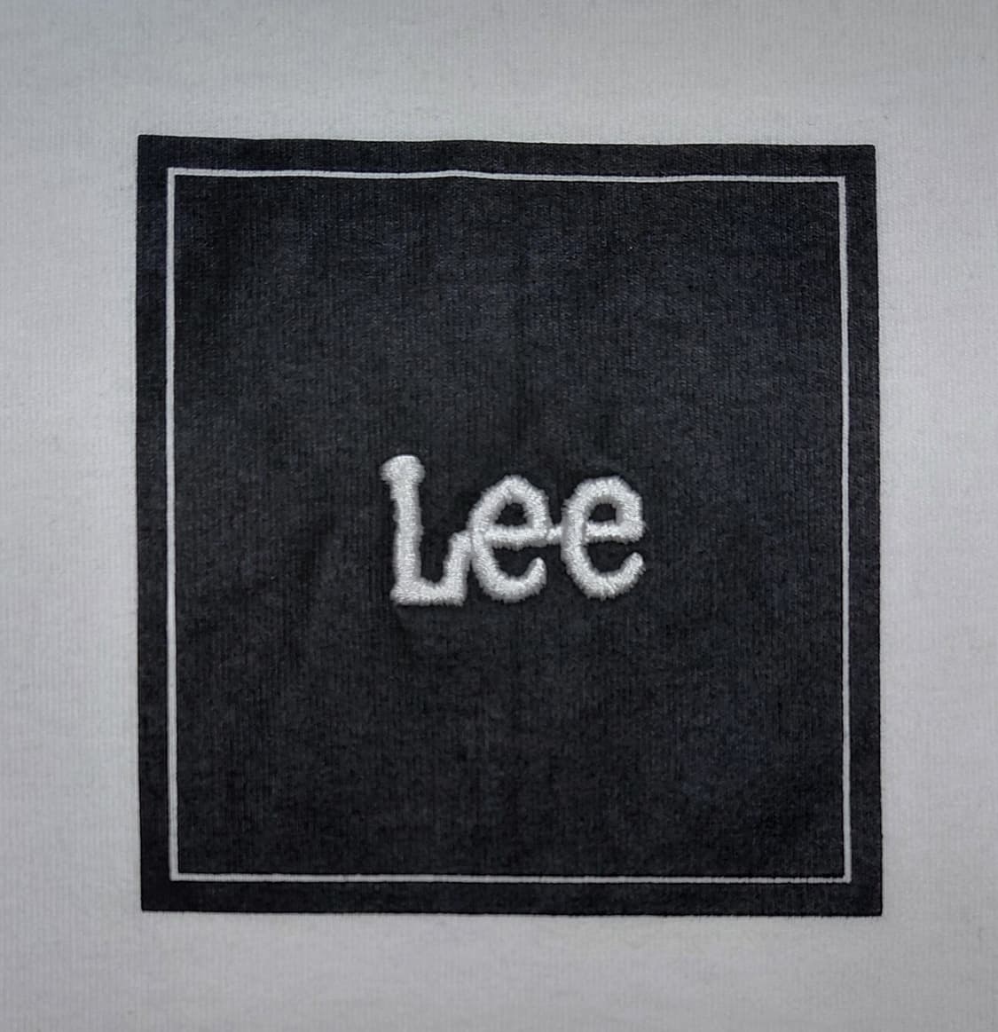 [M] Lee(리) 오버핏 사각 박스 로고 라운드 헴 반팔 티셔츠 상품이미지7