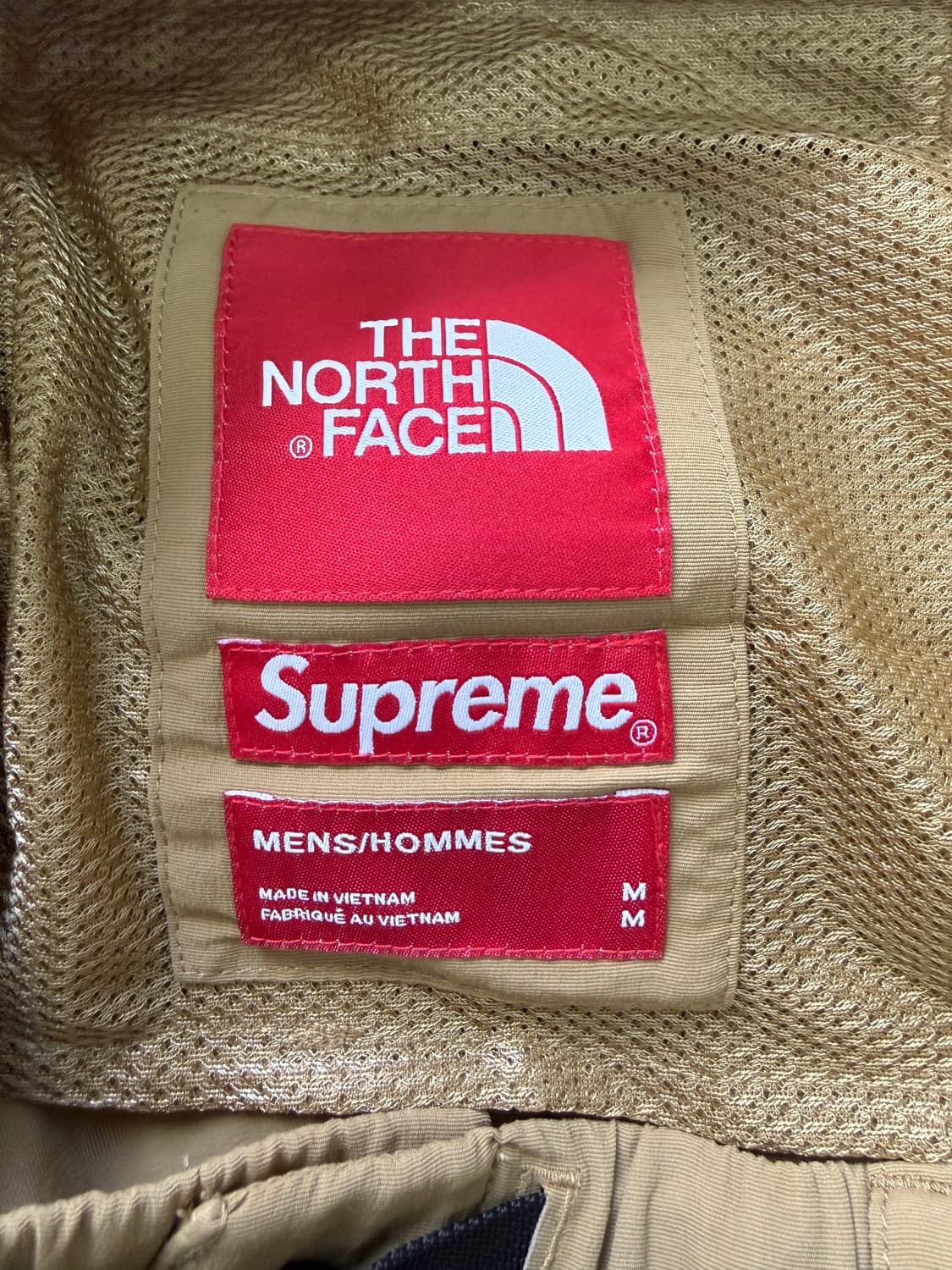 슈프림 노스페이스 카고 팬츠 베이지 M 상품이미지4