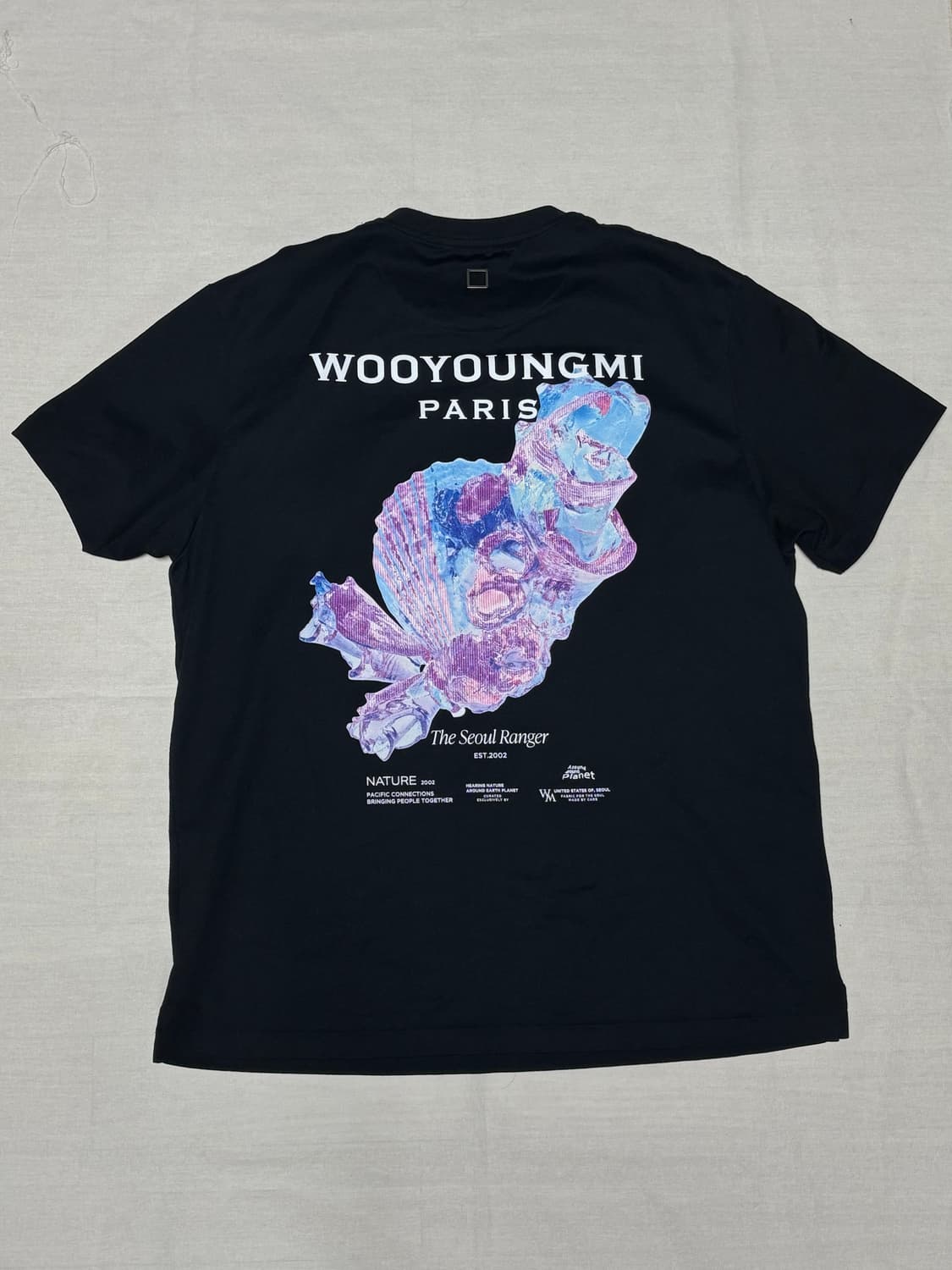 25ss) 우영미 백로고 코랄 반팔 티셔츠 [46] 상품이미지1