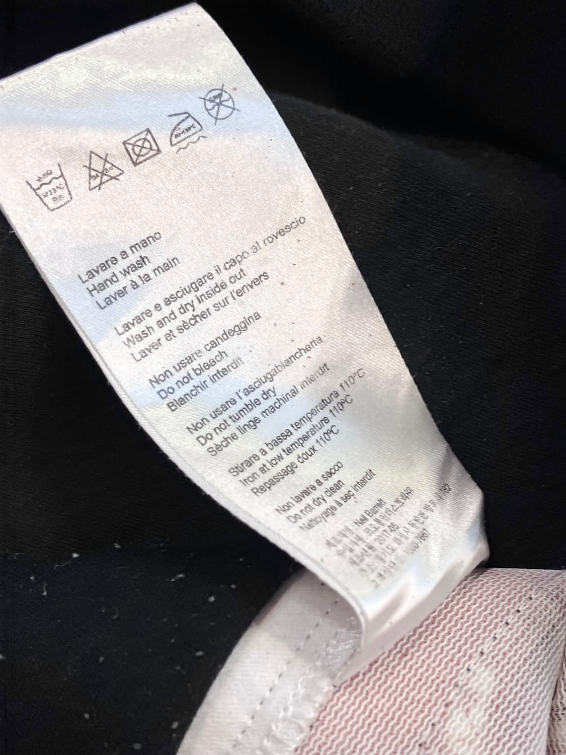 닐바렛 사이드버튼 맨투맨 블랙 XL #csz2715  상품이미지5