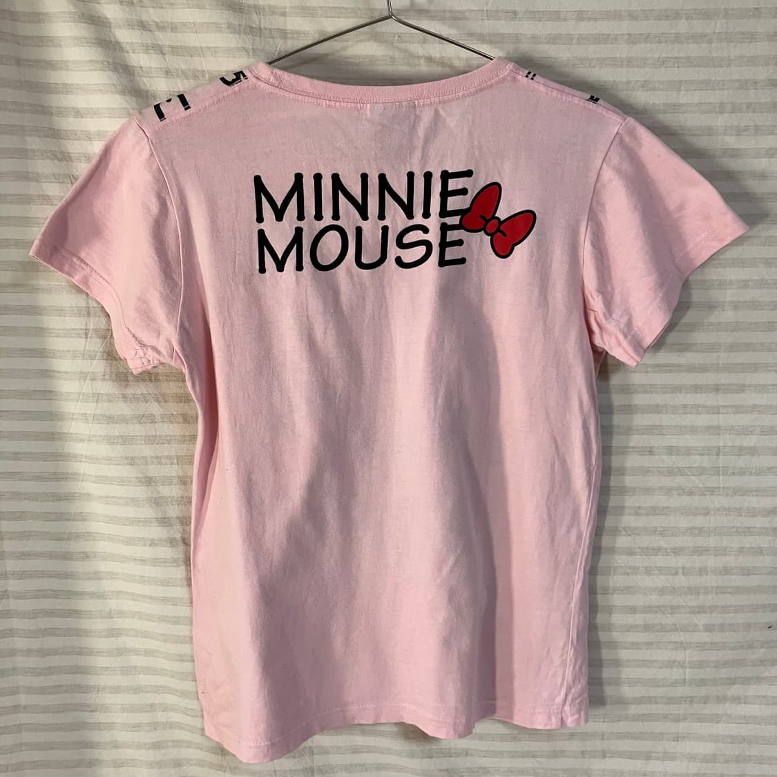 빈티지 미니마우스 딸기 우유 핑크 반팔 996 y2k 스트릿 갸루 펑키  상품이미지2