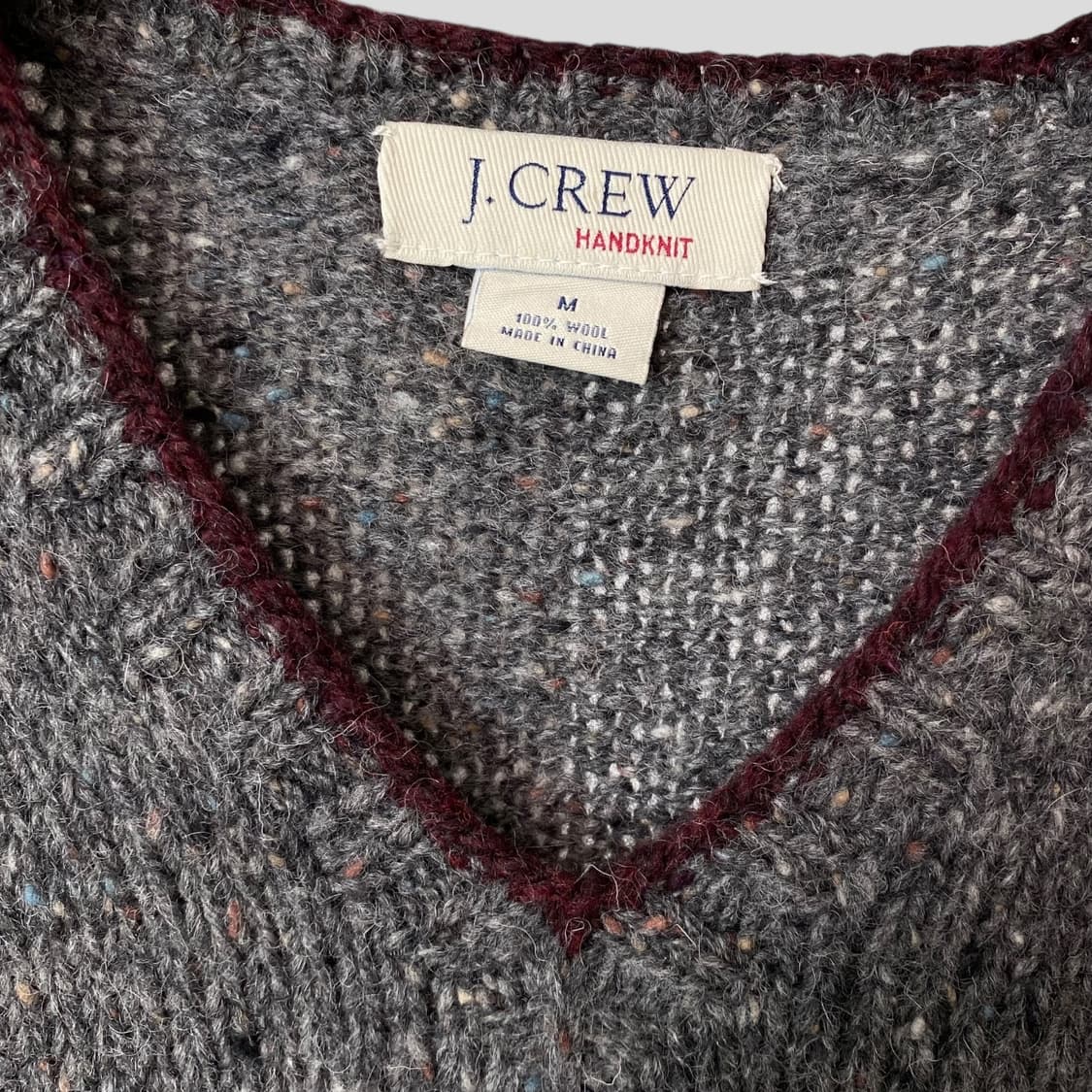 (M)J.CREW 제이크루 울 브이넥 니트 스웨터 상품이미지3