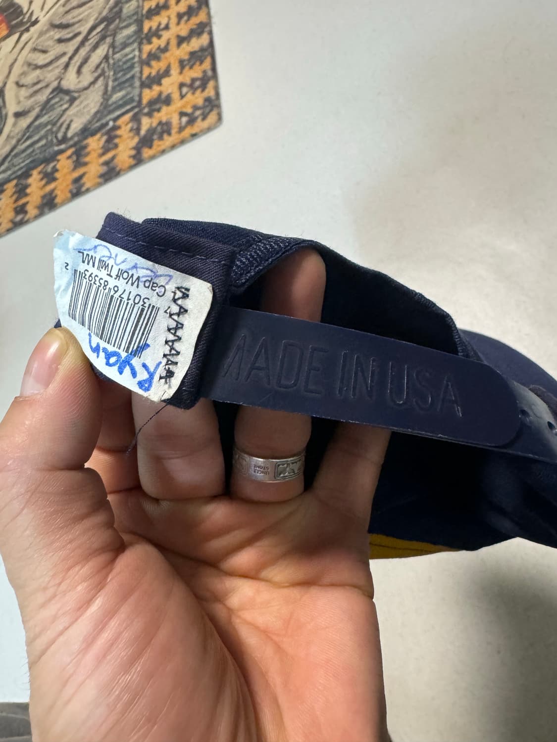 Wolf 자수 빈티지 볼캡 made in usa 모자 트러커캡 스냅백 상품이미지4