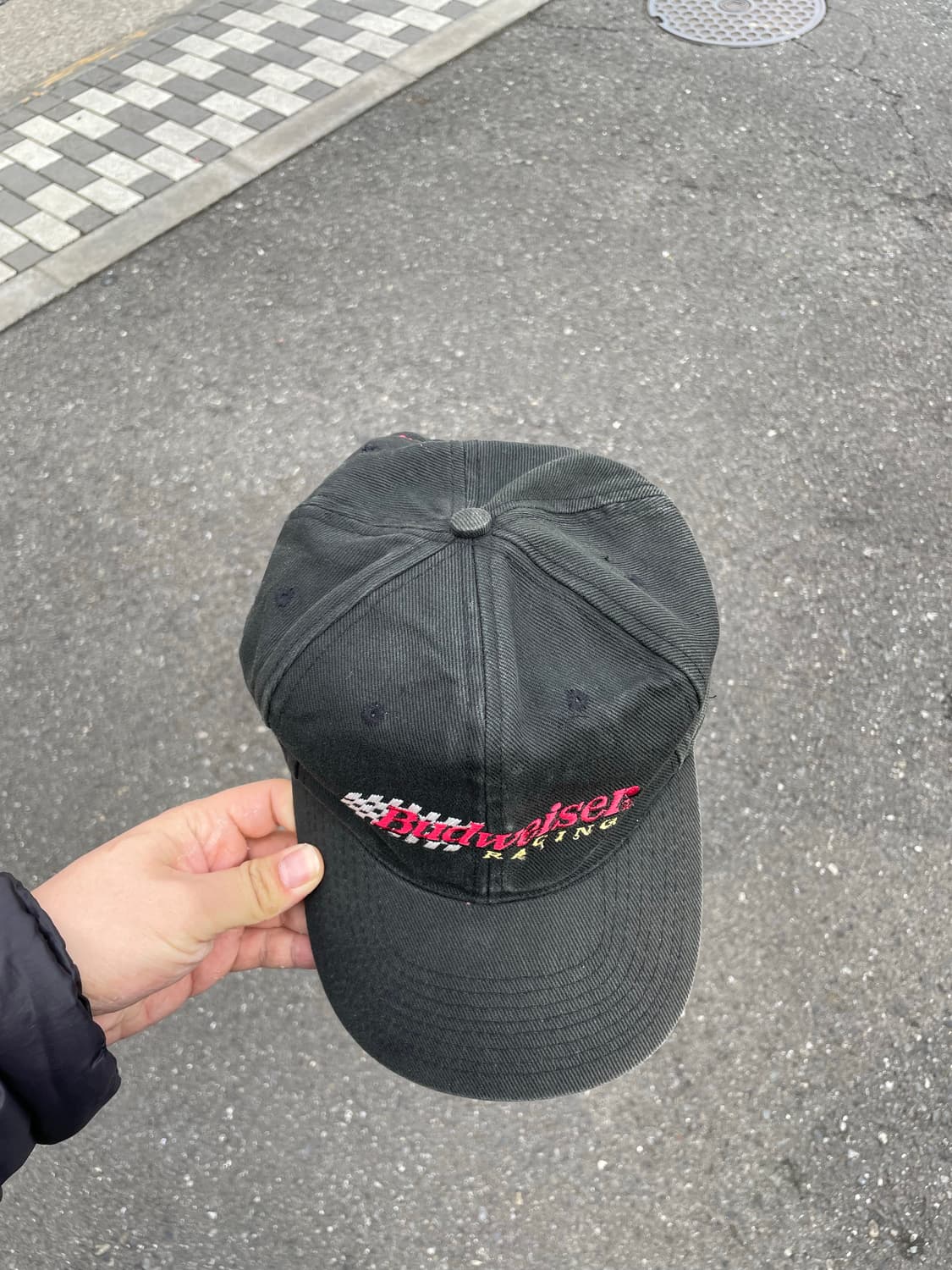 90~00s 버드와이저 레이싱 캡 상품이미지4
