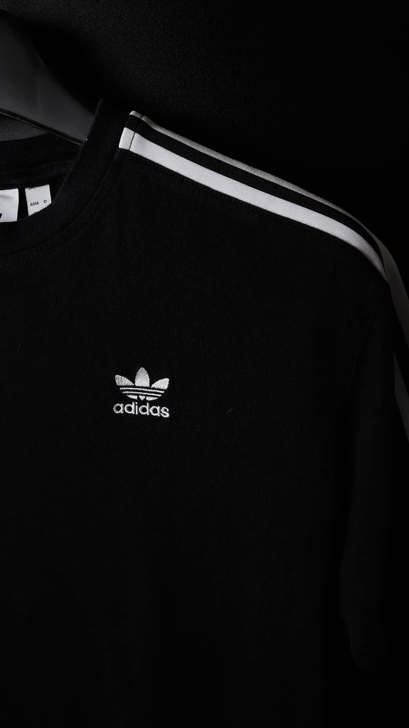 아디다스 오리지널 검정 티셔츠 상품이미지3