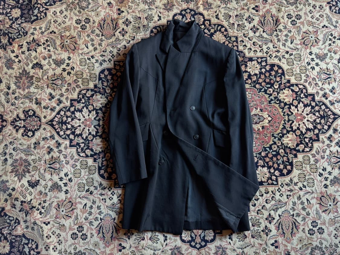 요지 야마모토 Y's 더블 브레스티드 코트 100~105 상품이미지2