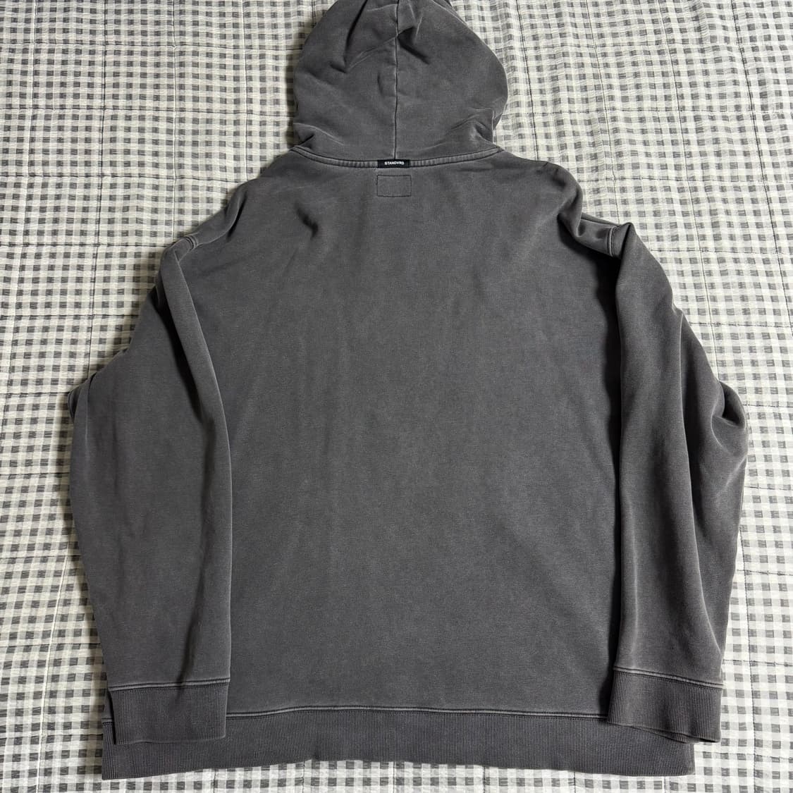 (XXL) 스탠다드 빈티지 스컬 후드티  상품이미지5