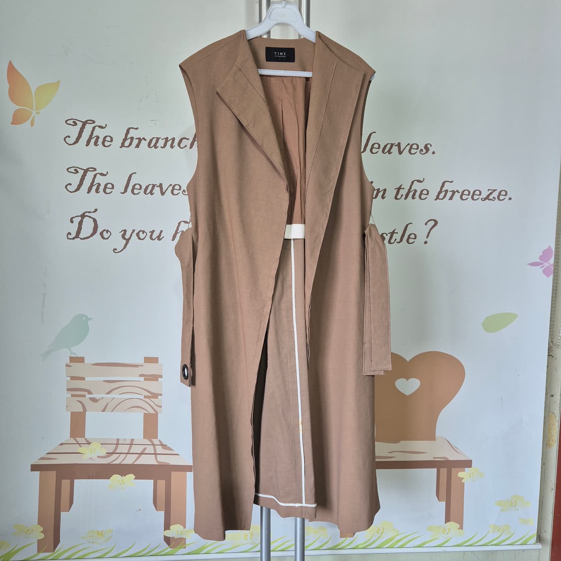 TIME 롱 베스트 브라운 FREE 상품이미지1