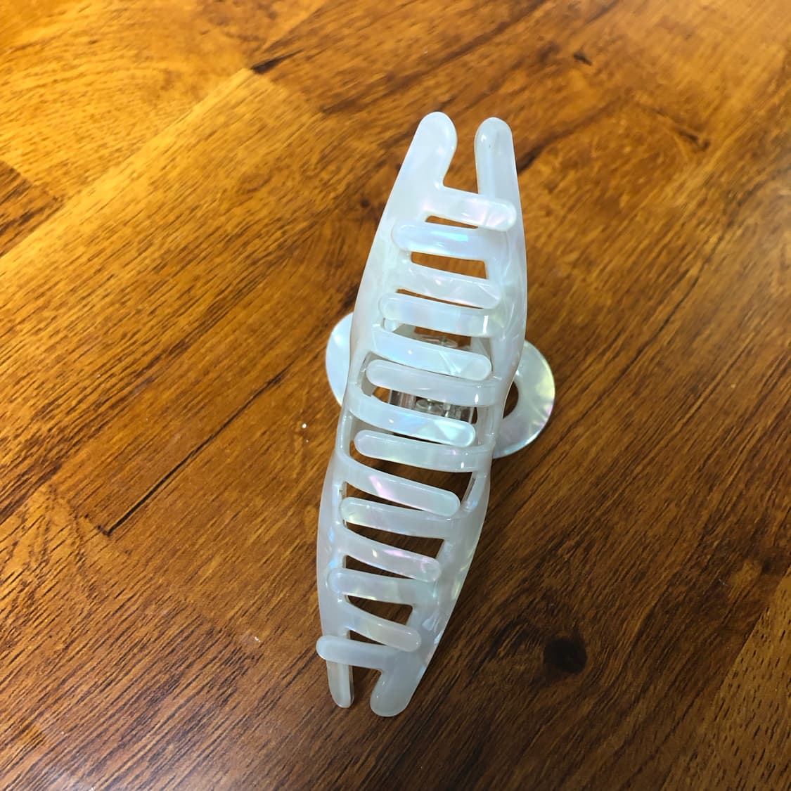 아이보리 레인보우 집게핀 ♊️  상품이미지3