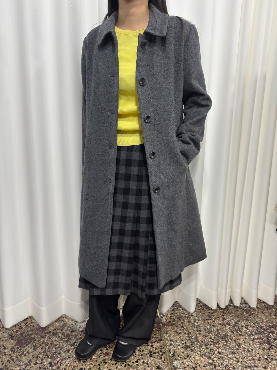 gray coat 상품이미지1