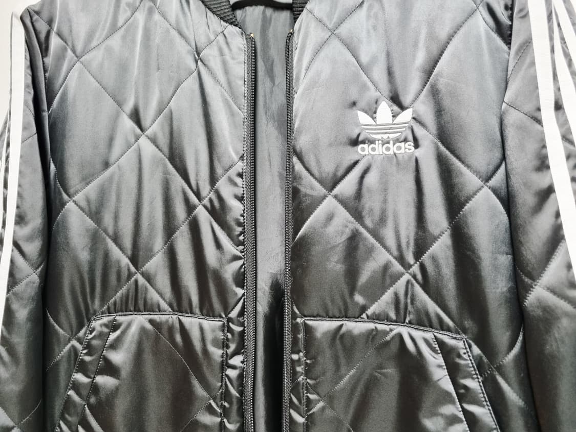 남성 아디다스 불꽃 슈퍼스타 퀼티드 프리미엄 경량 패딩 봄퍼 자켓 점퍼 상품이미지7