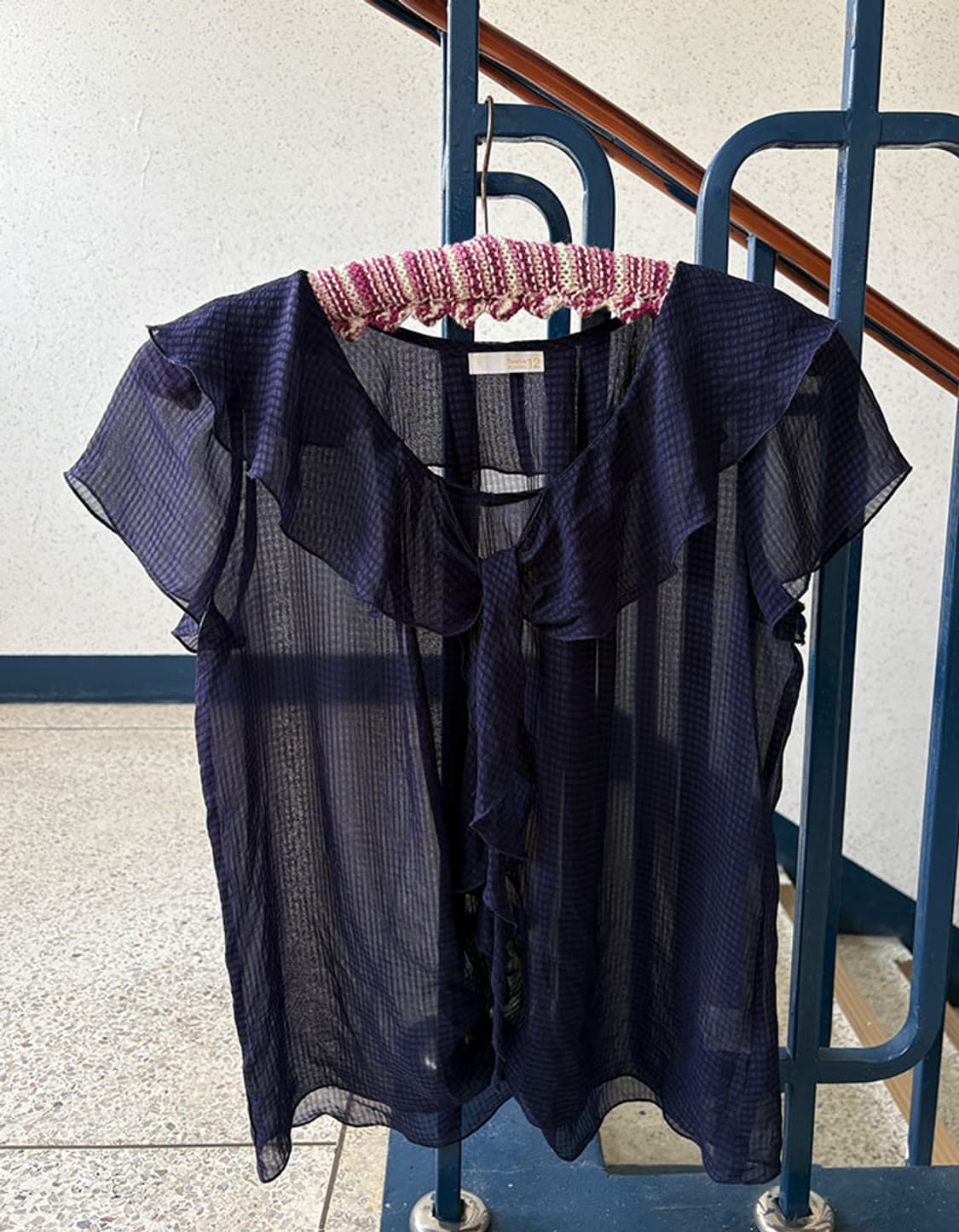 ruffle tie blouse 상품이미지5