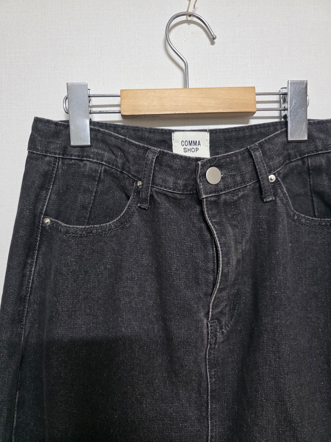 흑 청 스커트 상품이미지3