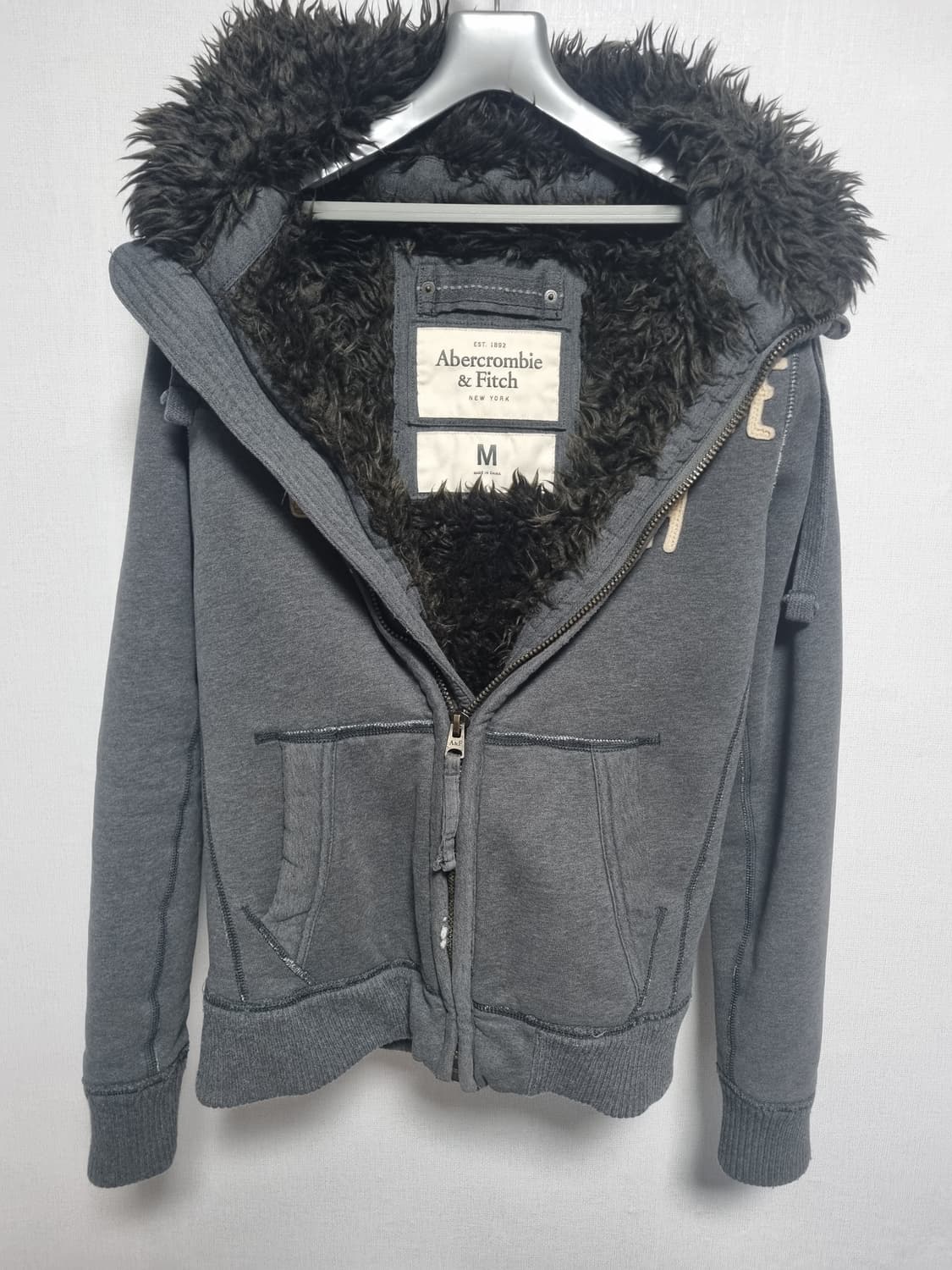 아베크롬비 울프죠 그레이 M 상품이미지2