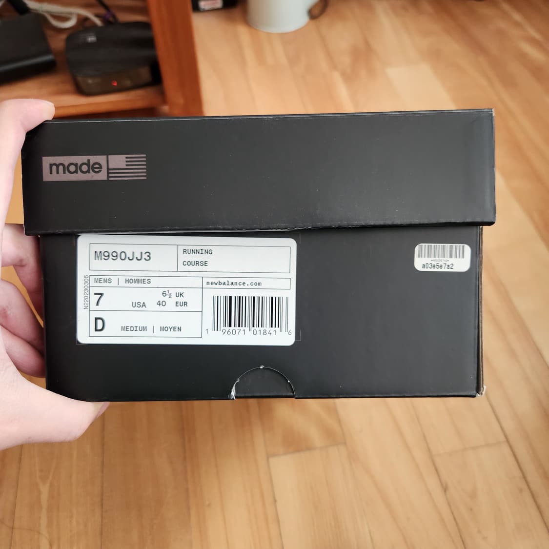 (250) 뉴발란스 x JJJ 자운드 990v3 브라운 블랙 상품이미지5