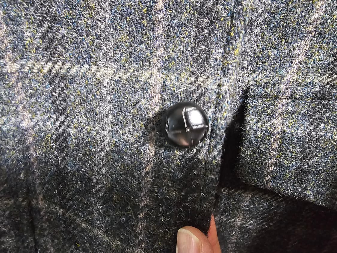 빈폴 해리드트위드 체크자켓 애쉬색상  L사이즈 민트급 상품이미지9