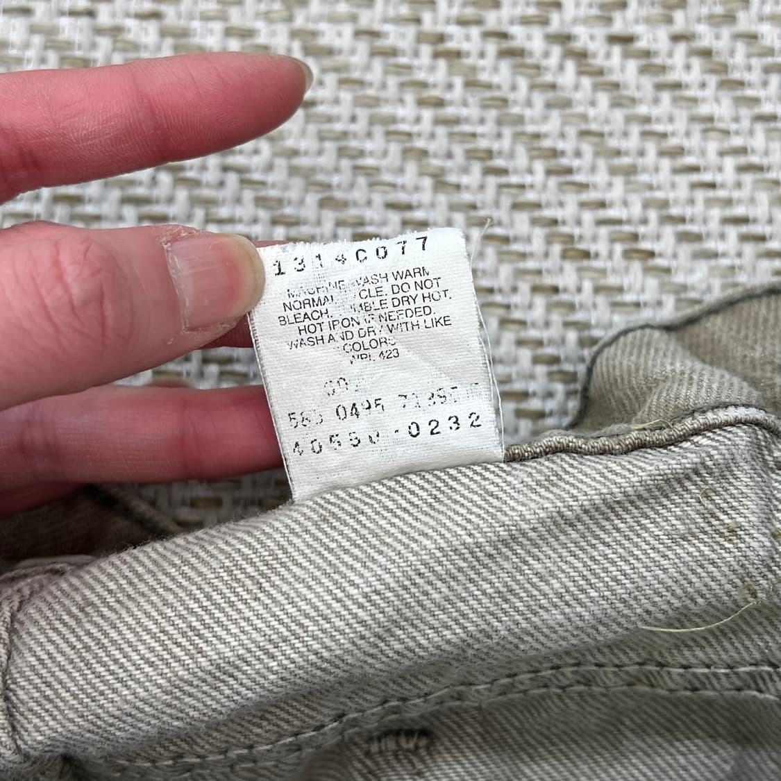 Usa리바이스 550 오렌지탭 팬츠 r2411 상품이미지8