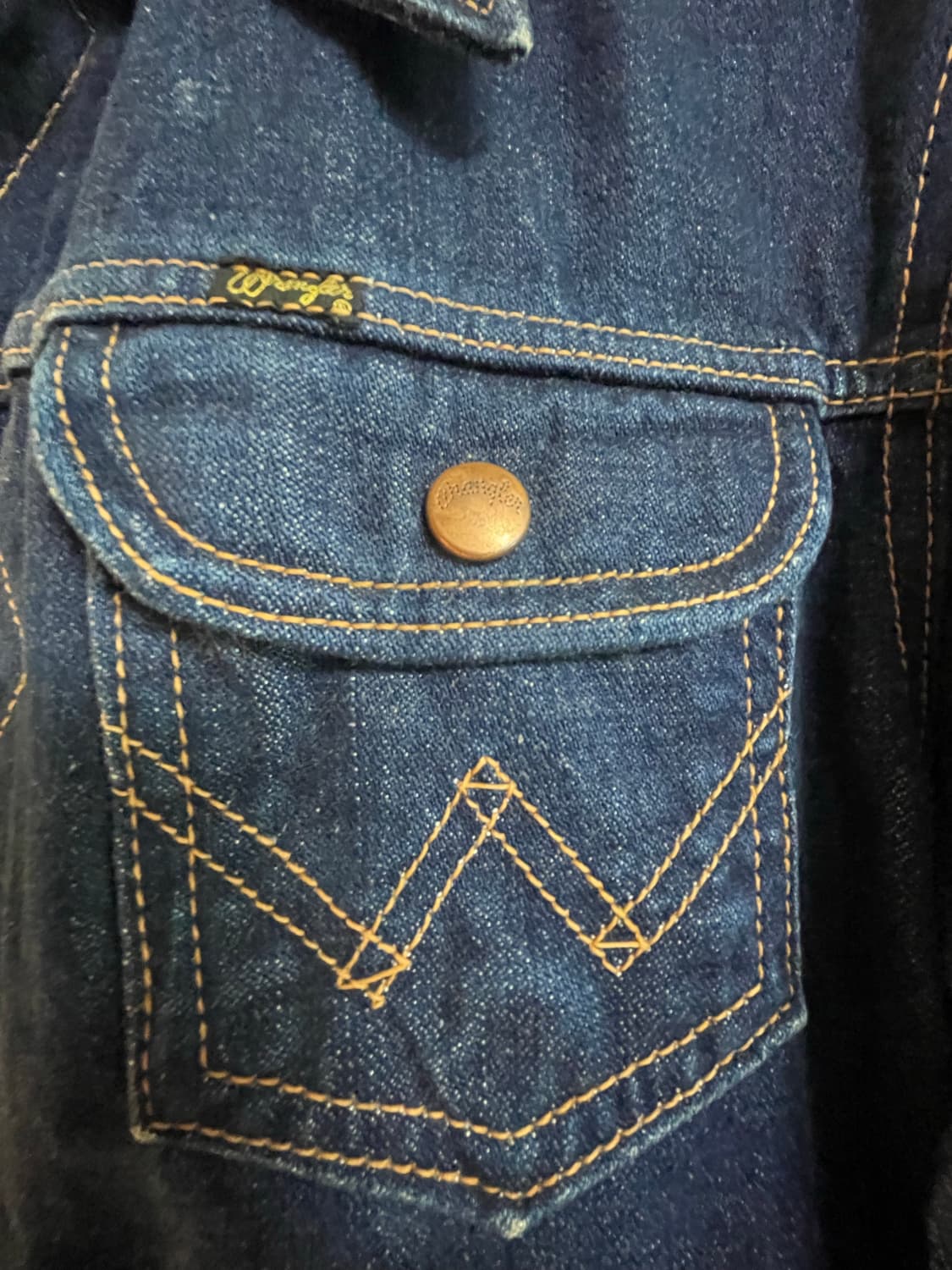 Wrangler denim jacket 상품이미지3