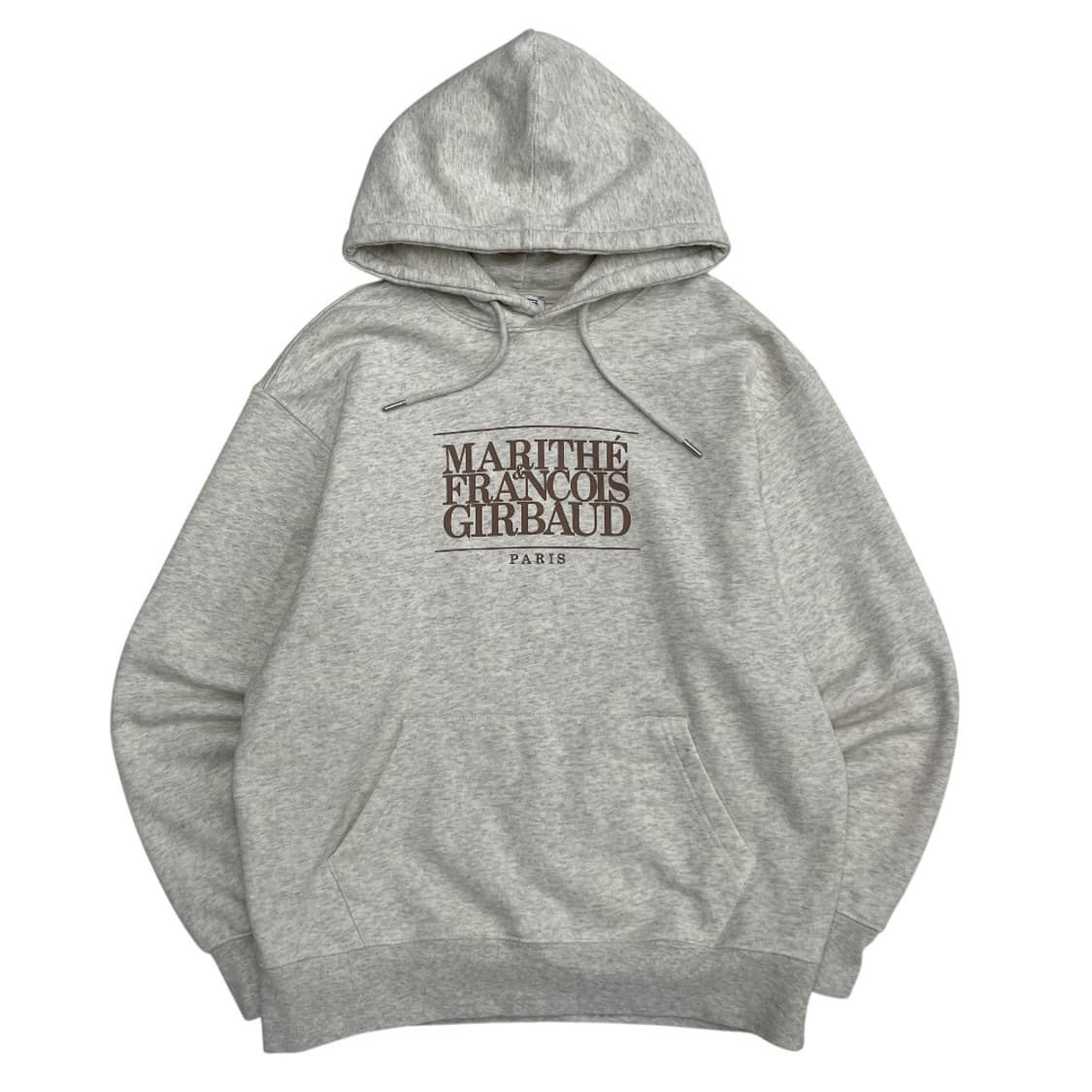 마리떼 프랑소와 저버 센터 프린팅로고 백멜란지 후드 M 상품이미지2