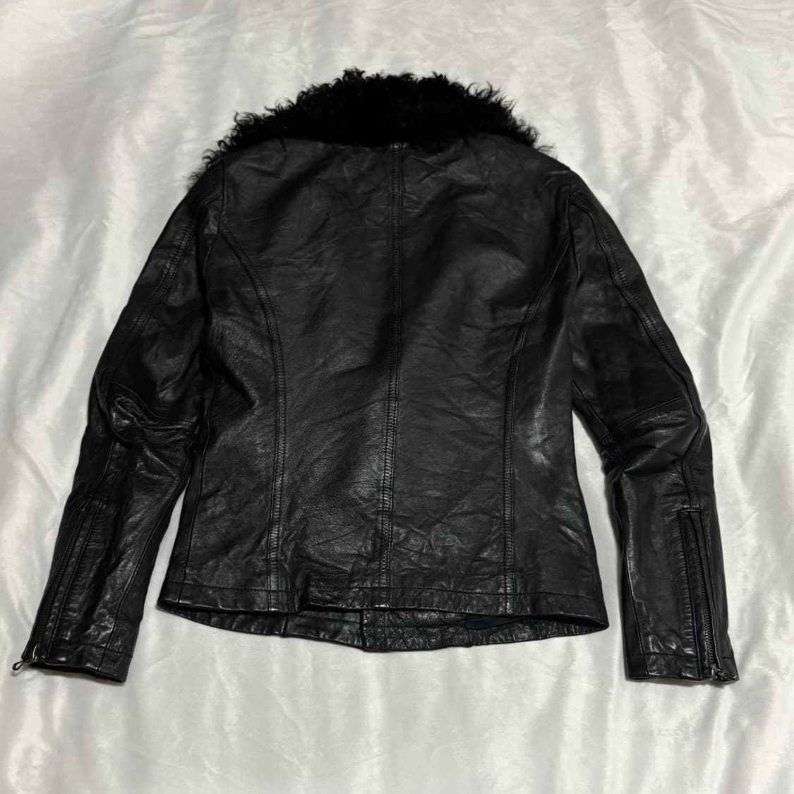 00's Shellac Sheep fur rider jacket 상품이미지2