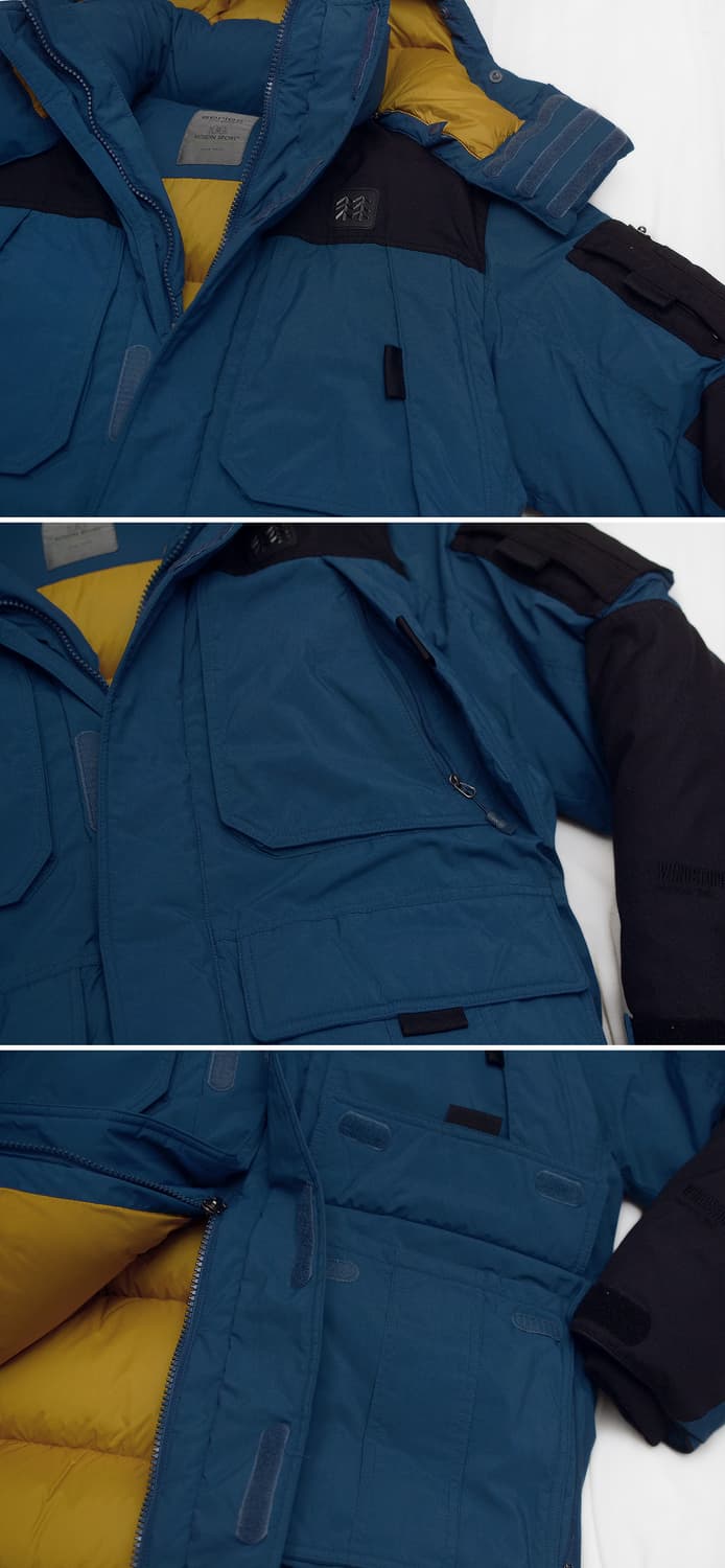 시리즈 x 코오롱 안타티카 헤비 구스다운 패딩 파카 (105) 상품이미지8