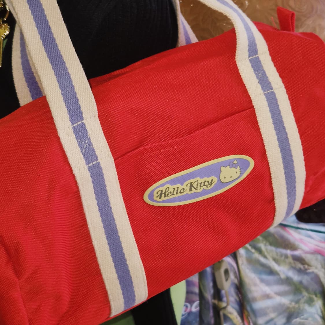 01s 고전 헬로키티 스포티 망치 보스턴백 상품이미지5