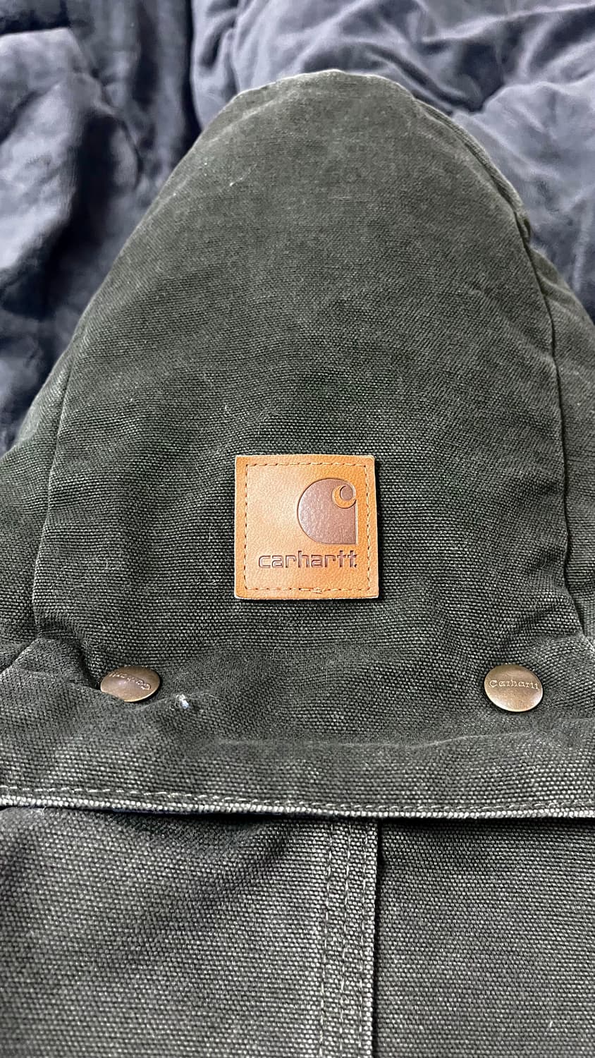 칼하트 C26 L mos 모스그린 샌드스톤 A148 후드 세트 상품이미지9