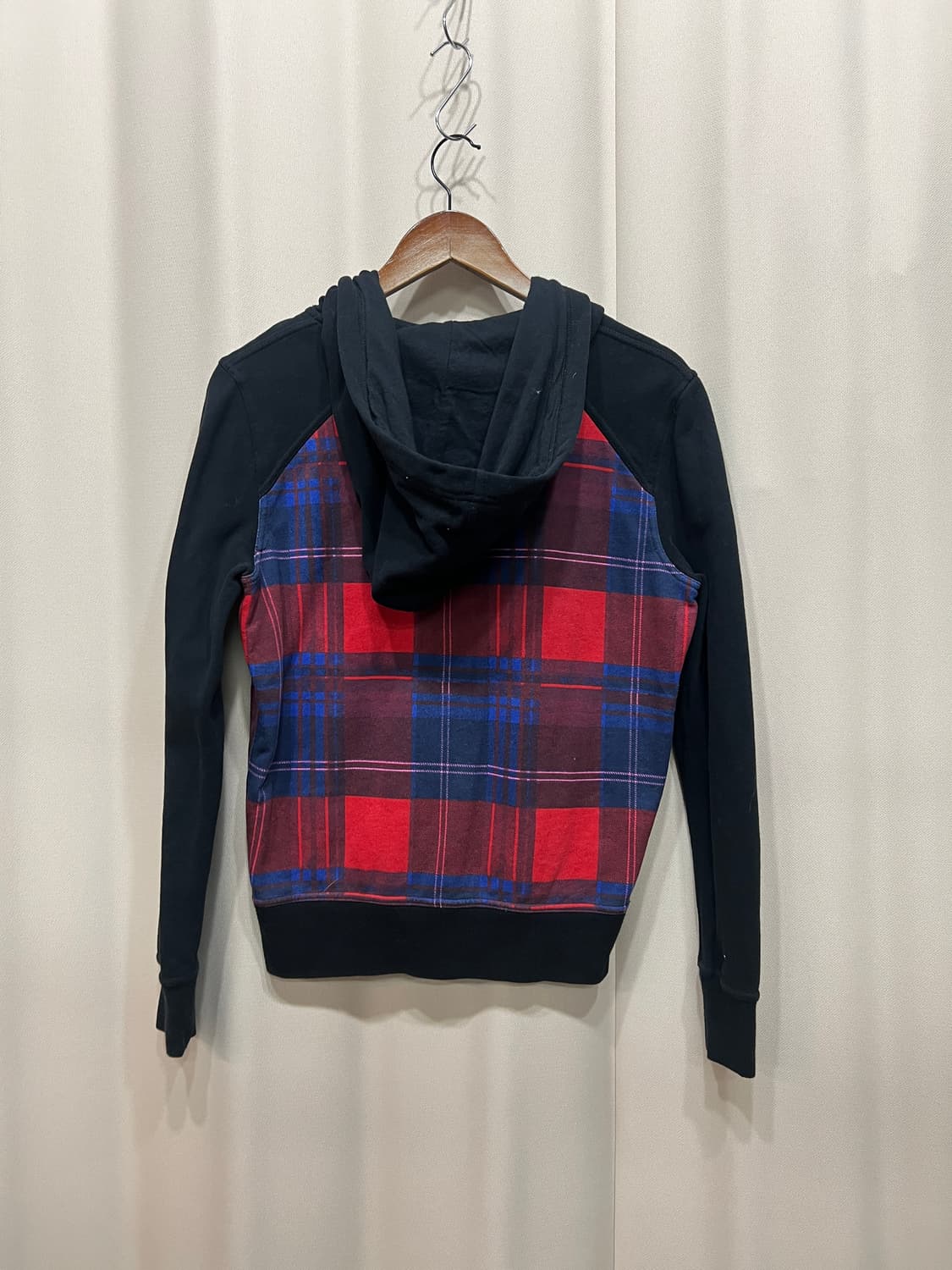 컨버스 체크 후드 블루종 자켓  상품이미지6