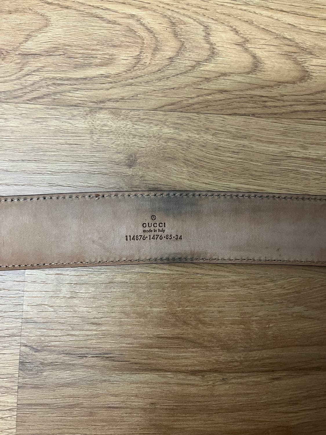 GUCCI 구찌 모노그램 캔버스 벨트 상품이미지4