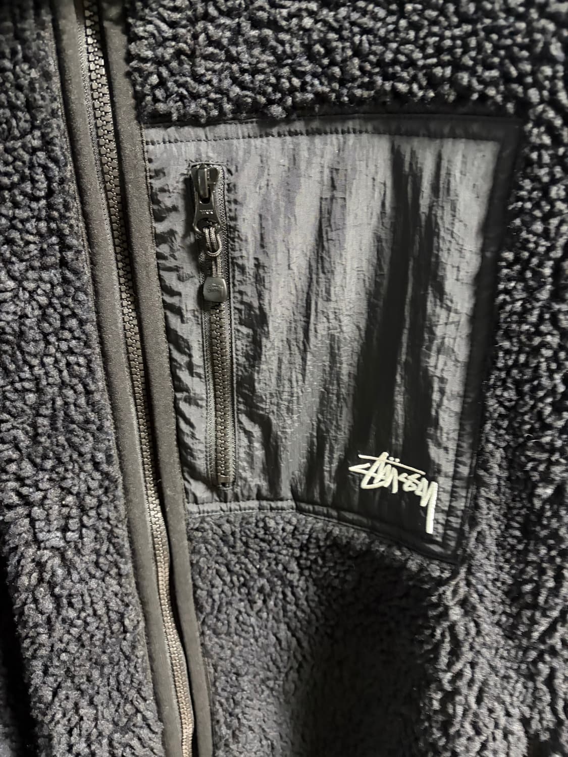 스투시 쉐르파 리버시블 자켓 xxl 상품이미지4