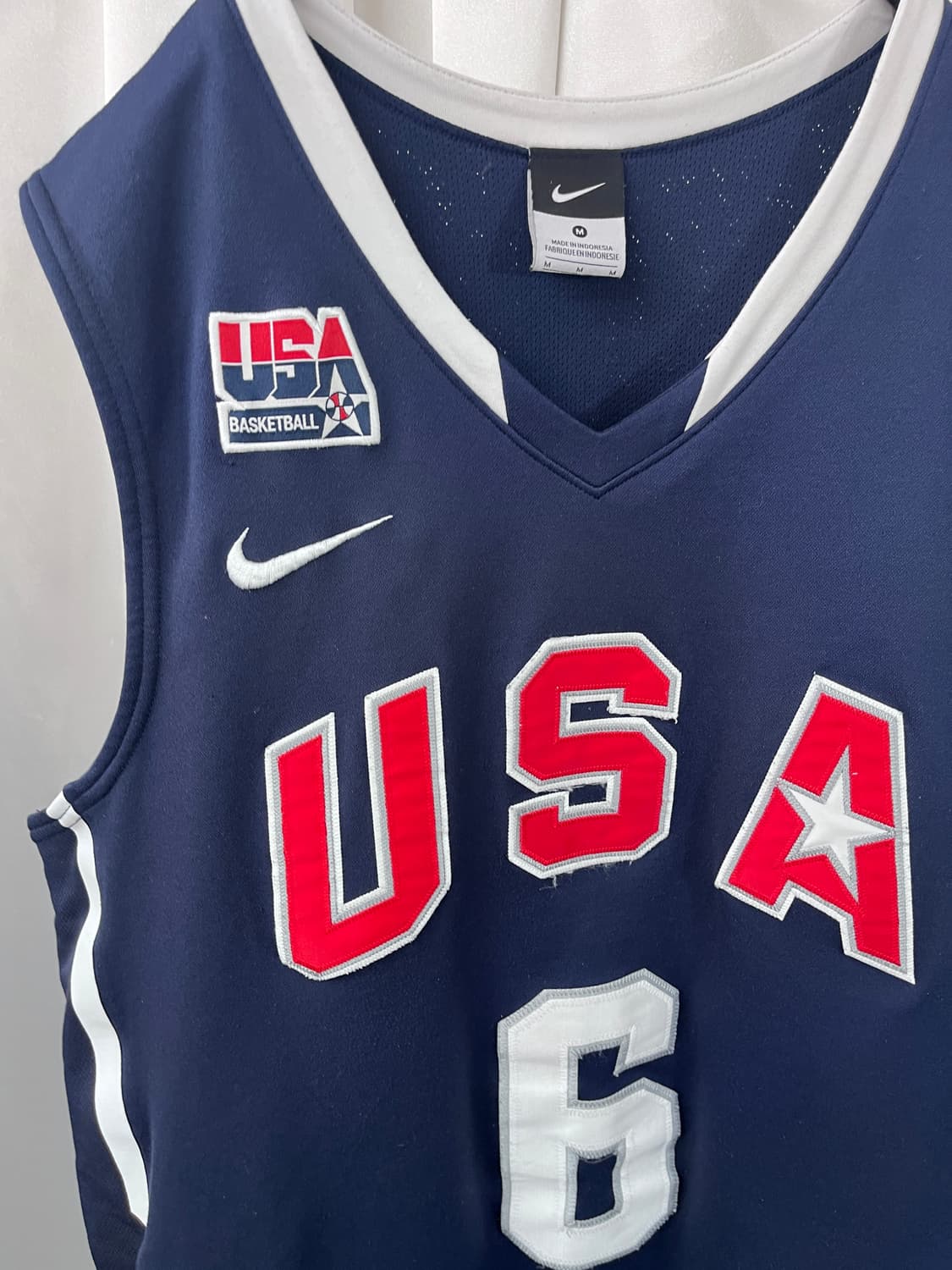 미국 국대 르브론 제임스 원정 유니폼  상품이미지2