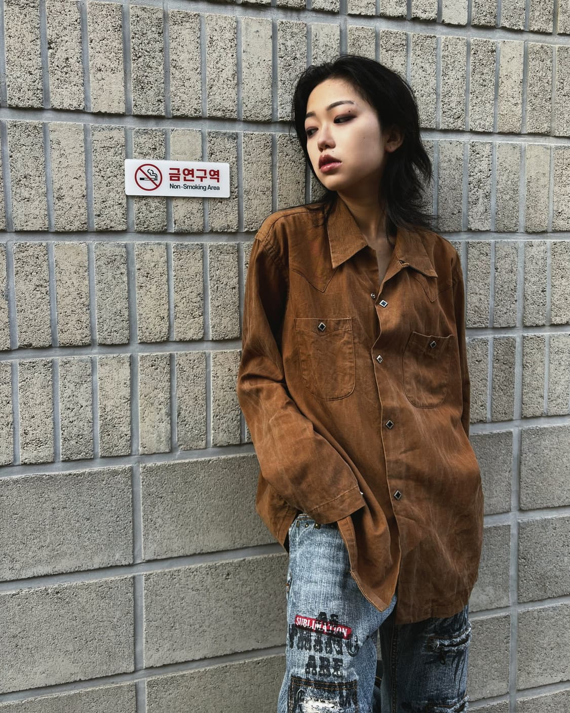 니들스 오버핏 웨스턴 셔츠 상품이미지4