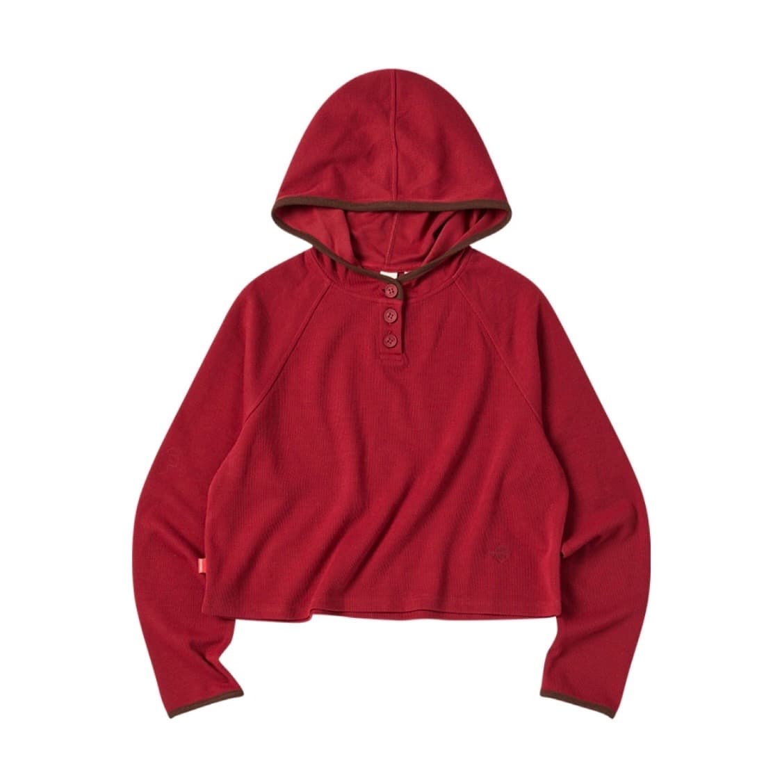 꼬모니노즈 레이어드 후드티 상품이미지1