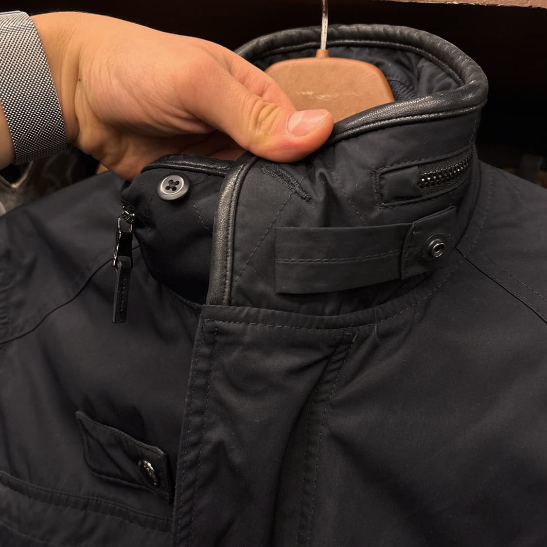 90s 폴로 랄프로렌 커뮤터 유틸리티 4포켓 모터사이클 자켓 N327 상품이미지5