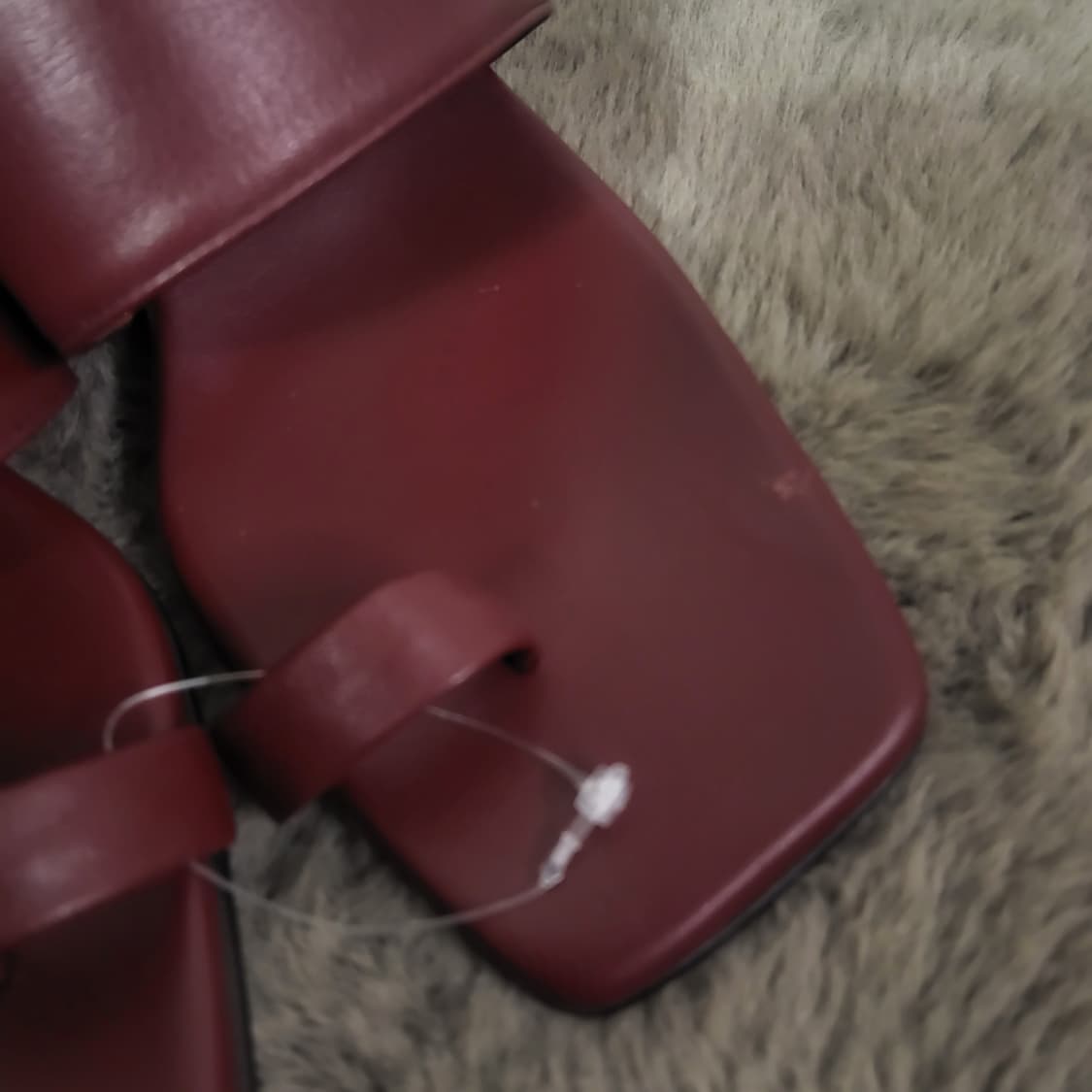 새상품 오르 orr 드레곤블루스 샌들 토 링 힐 레이스업 35.5 225 상품이미지4