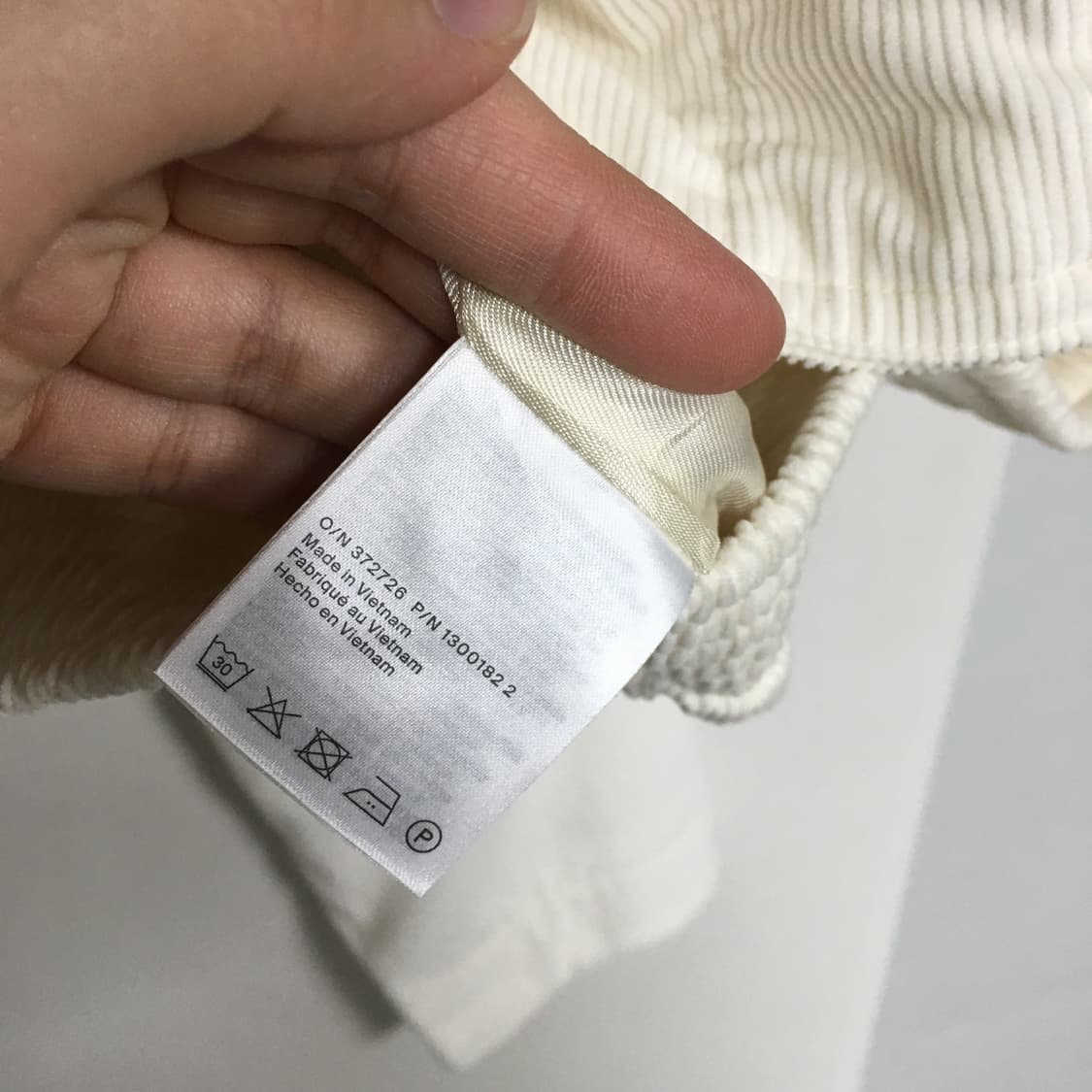 새상품 COS 코스 코듀로이 퍼널넥 자켓 M 상품이미지6