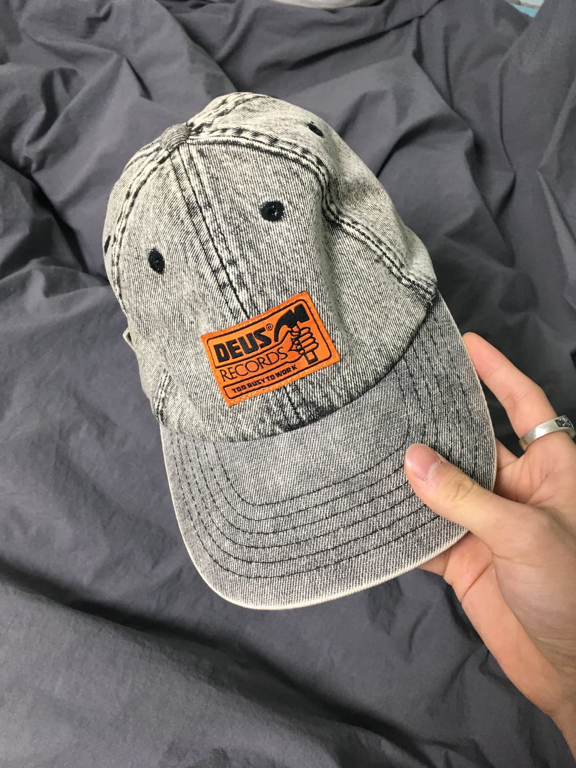 데우스 볼캡 새상품 (라이즈 원빈 착용 ,데이식스 영케이 착용) 상품이미지4