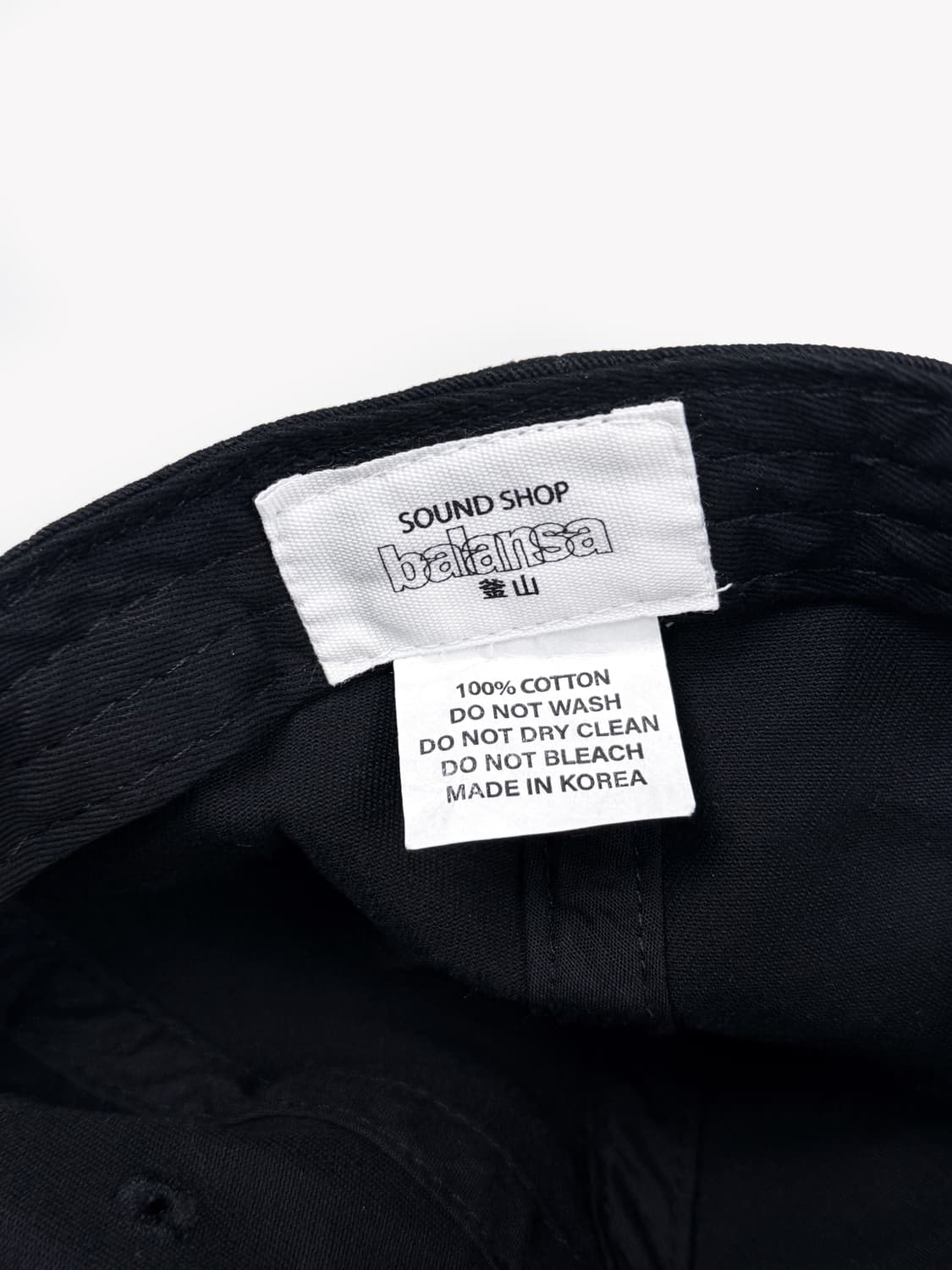 KREAM 단독 노티드도넛 발란사 볼캡 블랙 상품이미지3