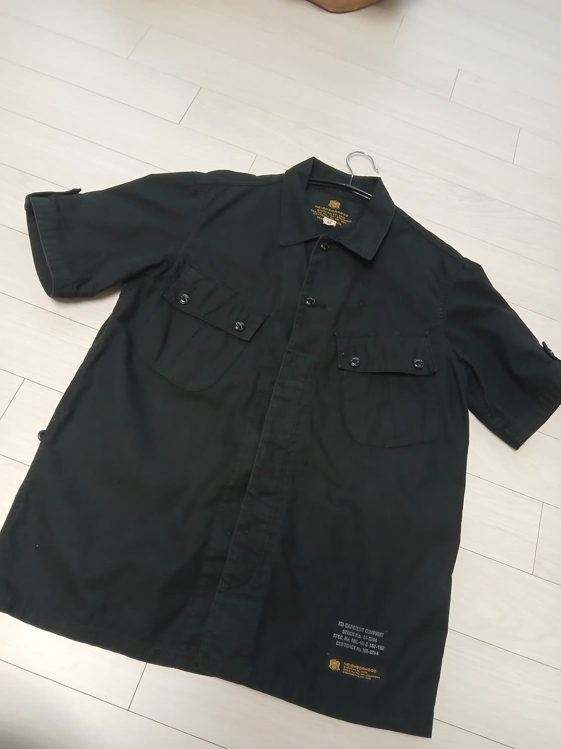 네이버후드 반팔셔츠 상품이미지1