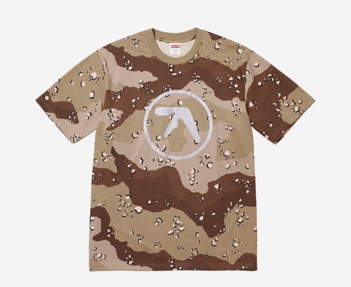 Supreme Aphex twin camo tee 상품이미지1