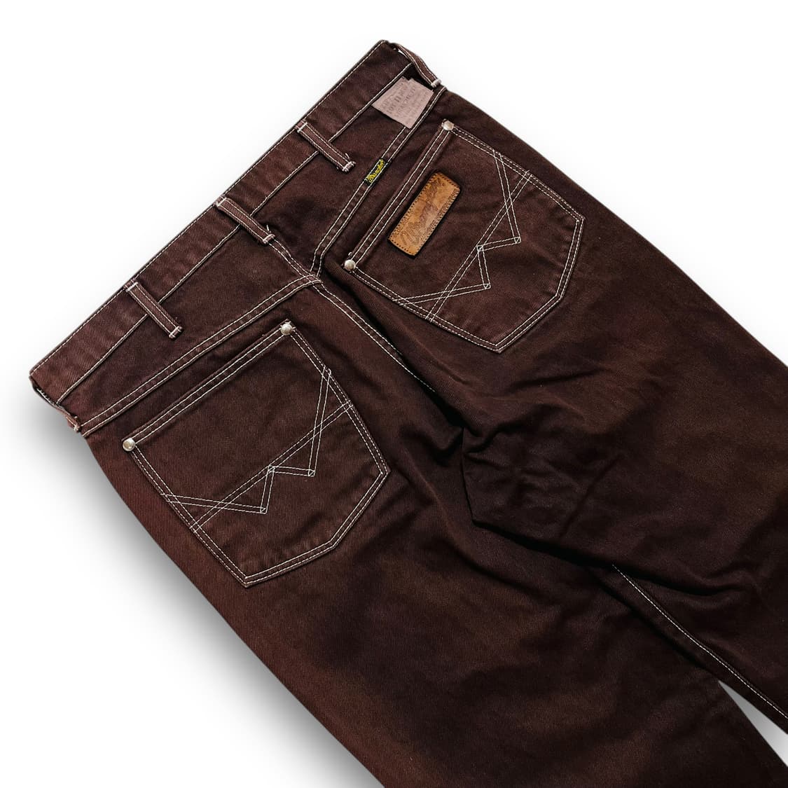 랭글러 블루 벨 지퍼 플라이 웨스턴 빈티지 팬츠 상품이미지4