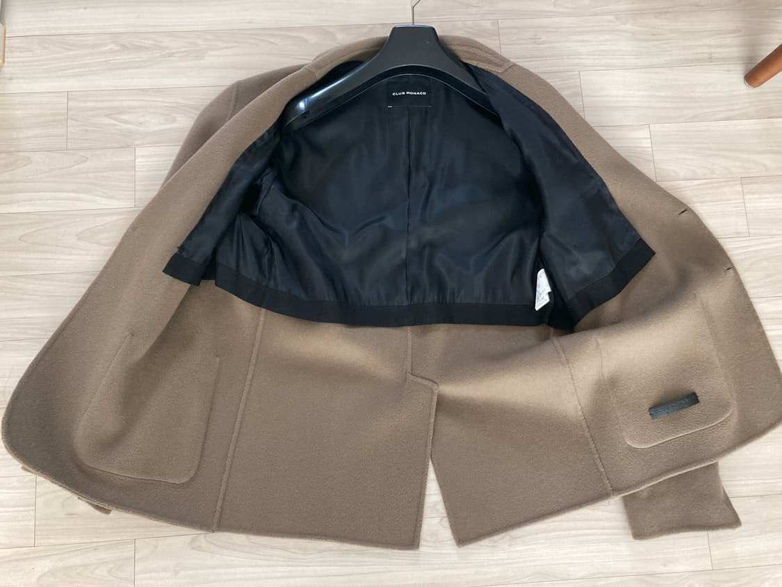 클럽모나코 코코아색 울캐시 블레이저/자켓 42 상품이미지5